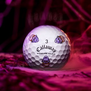 Callaway Chrome Tour Truvis Golfbälle 2026 (12 Bälle), Halloween