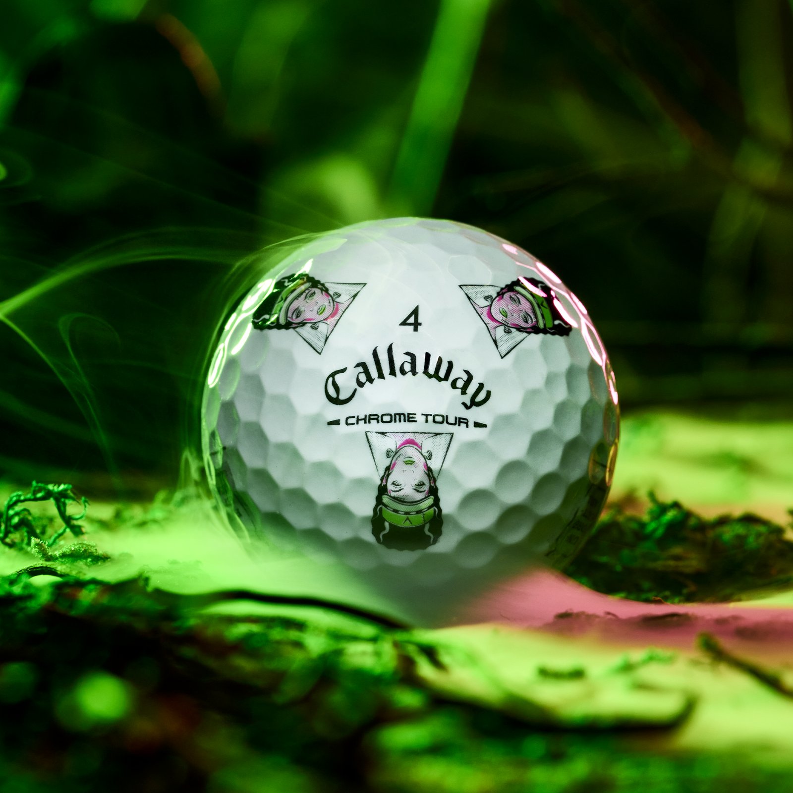 Callaway Chrome Tour Truvis Golfbälle 2026 (12 Bälle), Halloween