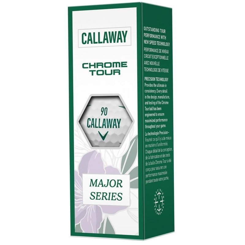 LIMITED - Callaway Chrome Tour April Major Series Golfbälle