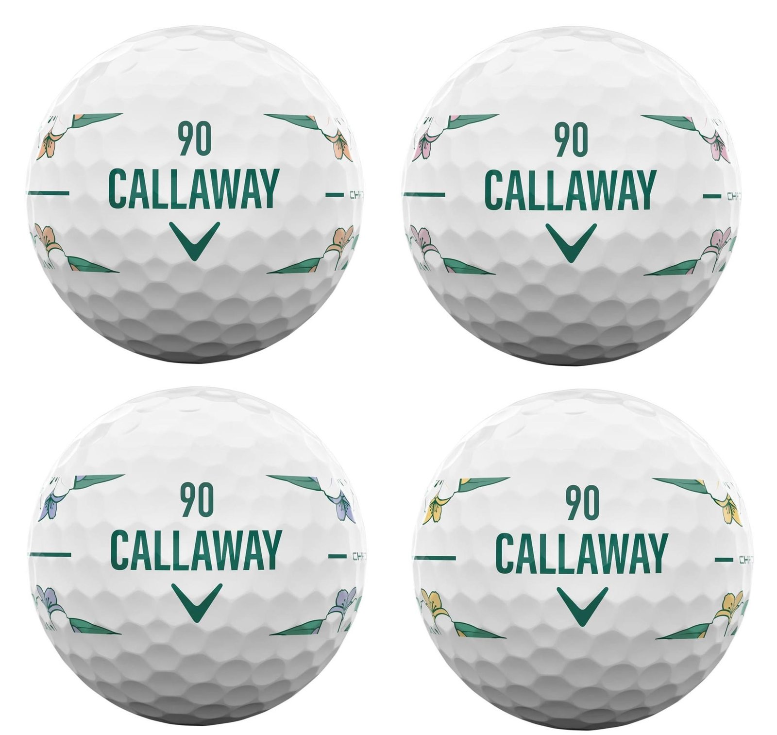 LIMITED - Callaway Chrome Tour April Major Series Golfbälle