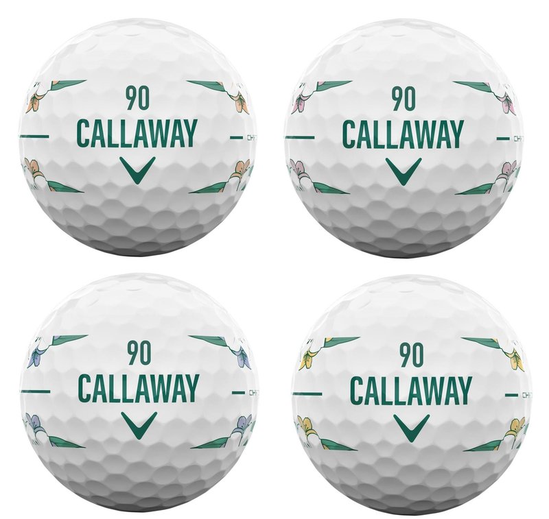 LIMITED - Callaway Chrome Tour April Major Series Golfbälle