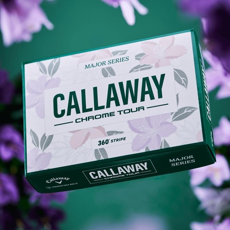 LIMITED - Callaway Chrome Tour April Major Series Golfbälle