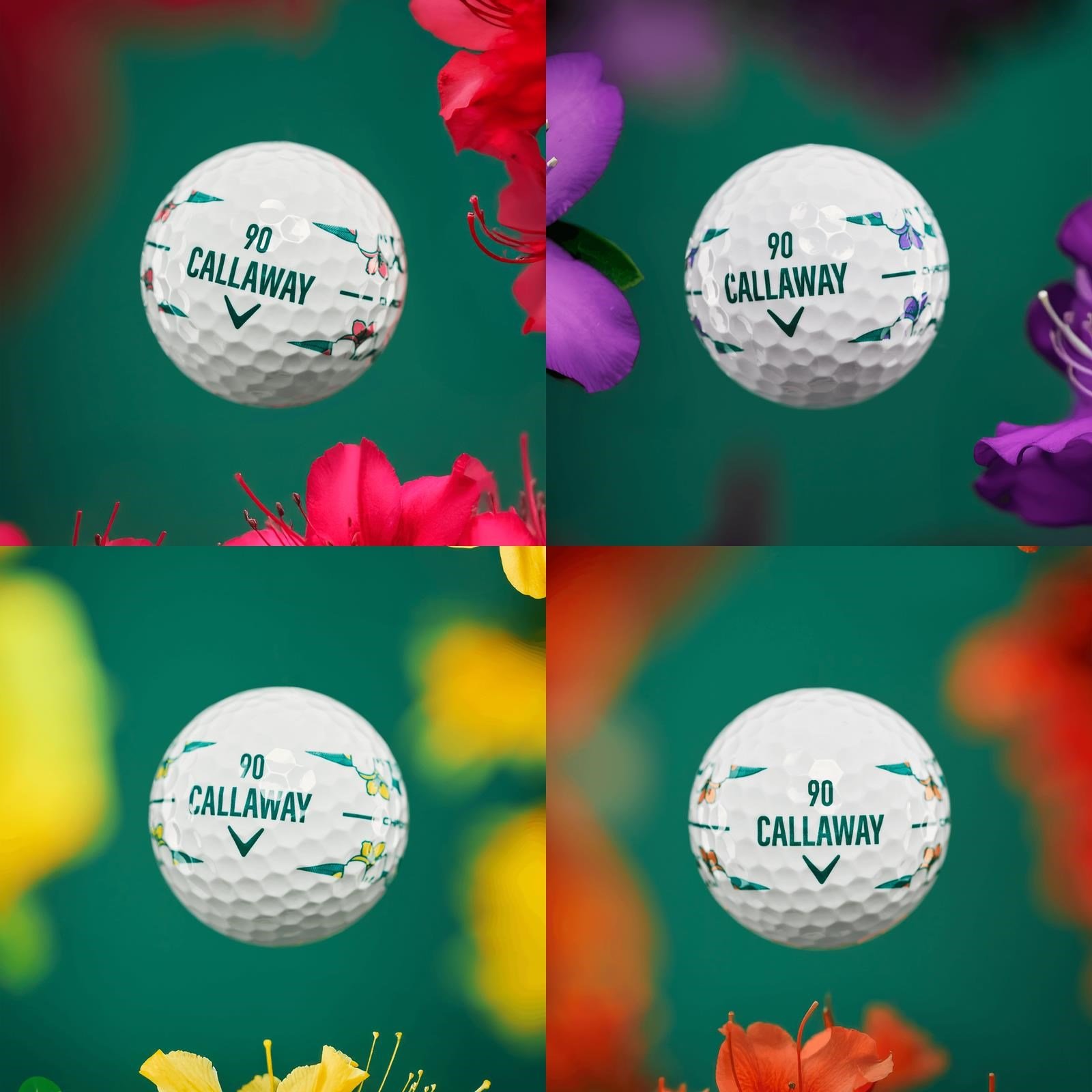 LIMITED - Callaway Chrome Tour April Major Series Golfbälle