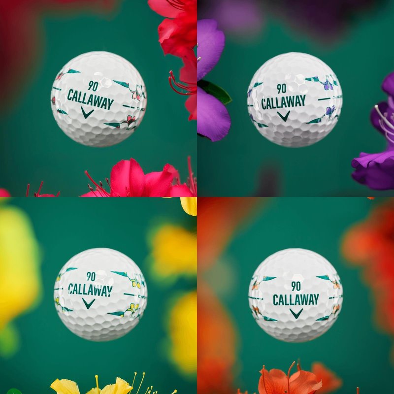 LIMITED - Callaway Chrome Tour April Major Series Golfbälle
