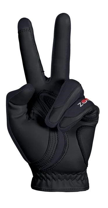 Zoom Hybrid Herren Handschuh, schwarz