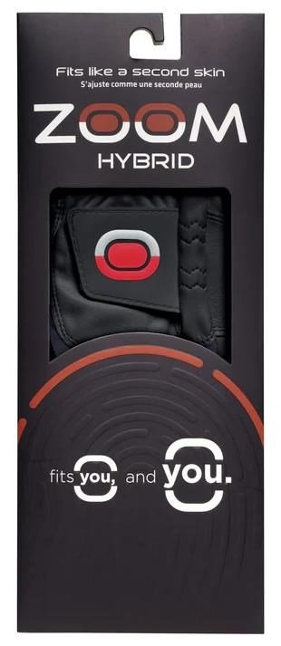 Zoom Hybrid Herren Handschuh, schwarz