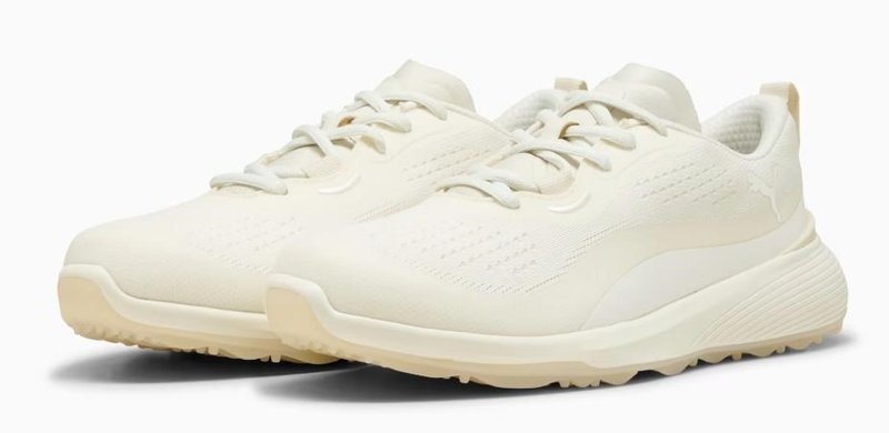Puma Gruve Sport Damen Golfschuhe, warm white/alpine snow