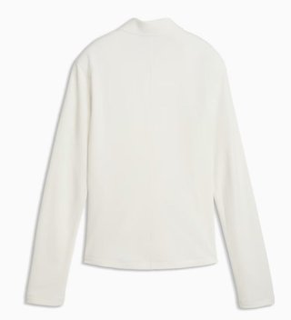 Puma Pure Textured Full-Zip Damenjacke, warm white