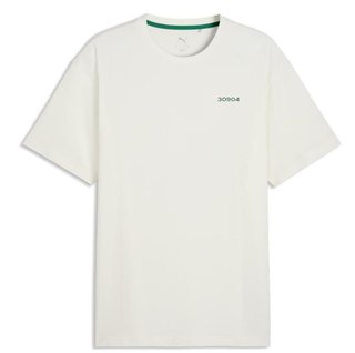 Puma 30904 T-Shirt Herren Poloshirt, weiss