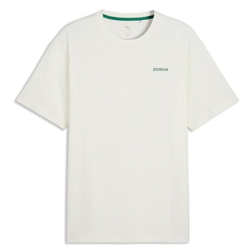 Puma 30904 T-Shirt Herren Poloshirt, weiss
