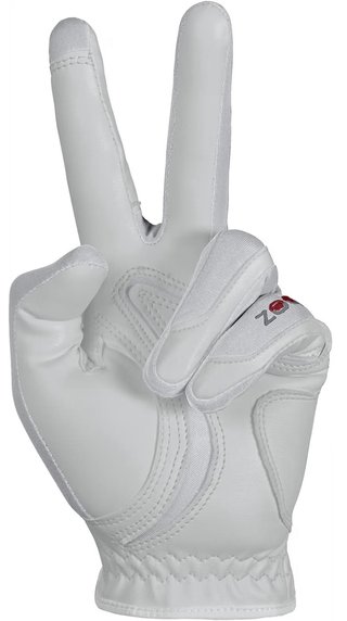 Zoom Hybrid Damen Handschuh, weiss