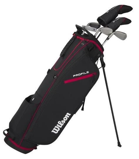 Wilson Profile Herren Golfset, Graphit, + Standbag