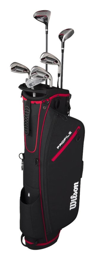 Wilson Profile Herren Golfset, Graphit, UNCUT