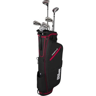 Wilson Profile Herren Halbsatz, Graphit, LH