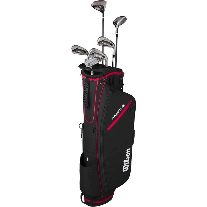 Wilson Profile Herren Halbsatz, Graphit, LH