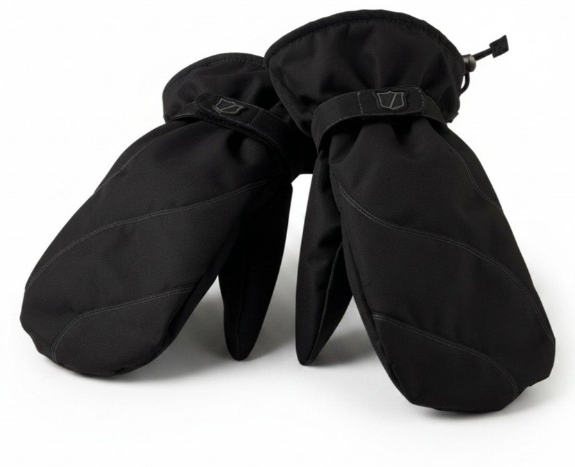 Wilson Winter Mittens Herren Handschuhe, schwarz