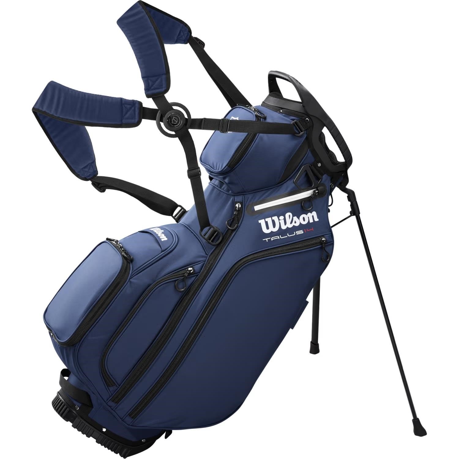 Wilson Talus 14 Standbag, dunkelblau/weiss