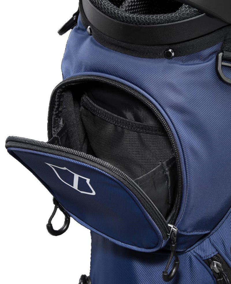 Wilson Talus 14 Standbag, dunkelblau/weiss