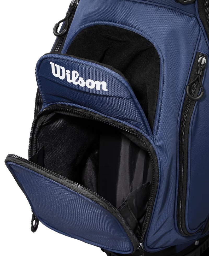 Wilson Talus 14 Standbag, dunkelblau/weiss