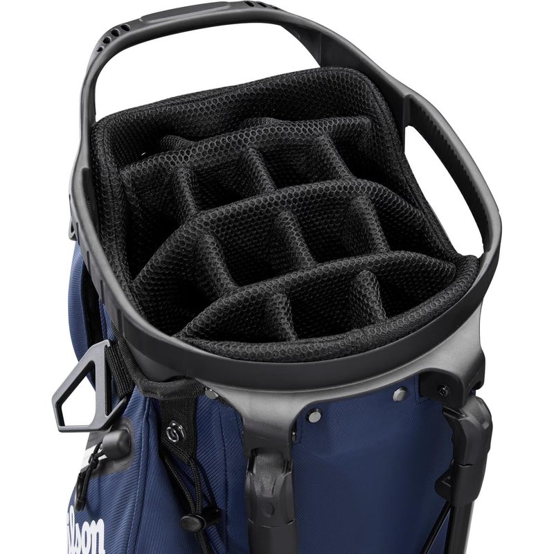 Wilson Talus 14 Standbag, dunkelblau/weiss