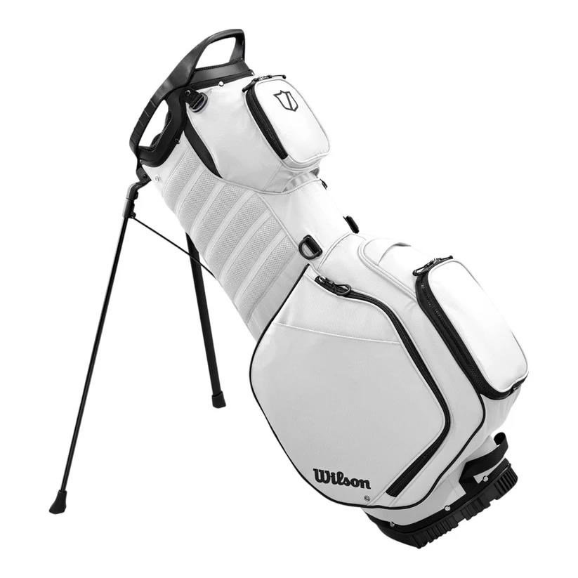 Wilson Talus 14 Stand Bag, weiß/schwarz