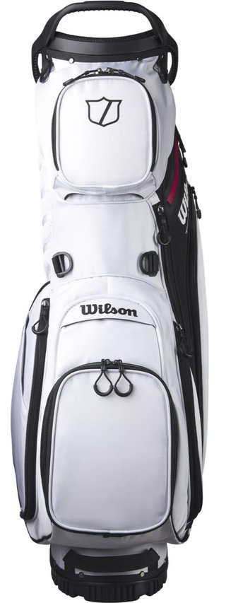 Wilson Talus 14 Stand Bag, weiß/schwarz