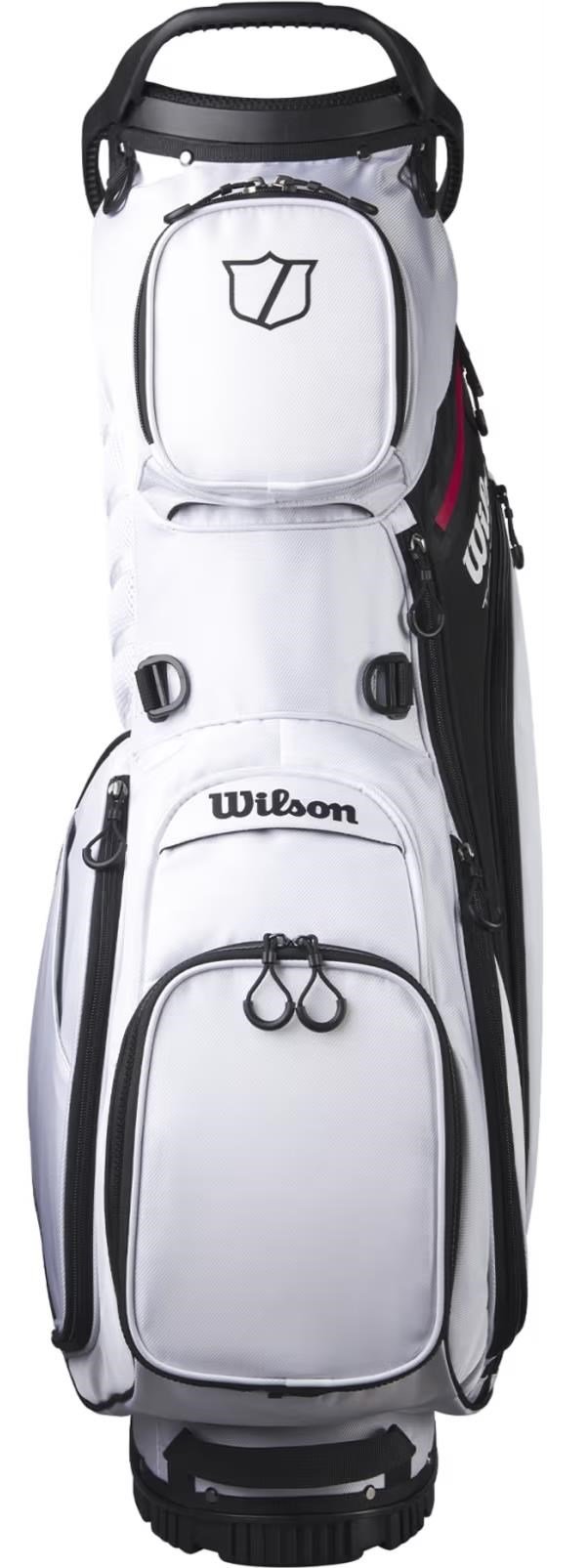 Wilson Talus 14 Stand Bag, weiß/schwarz