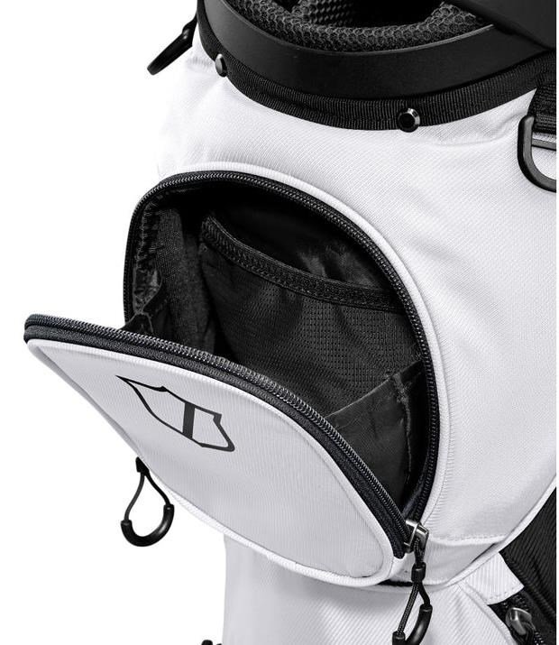 Wilson Talus 14 Stand Bag, weiß/schwarz