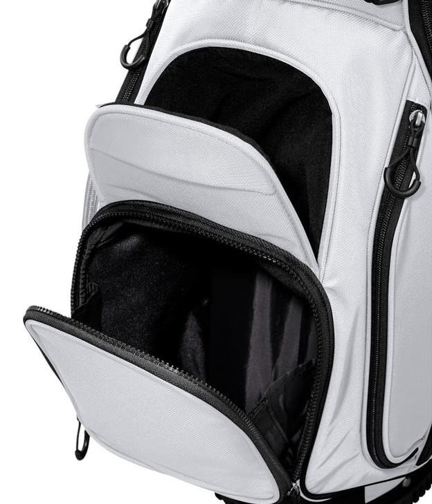 Wilson Talus 14 Stand Bag, weiß/schwarz
