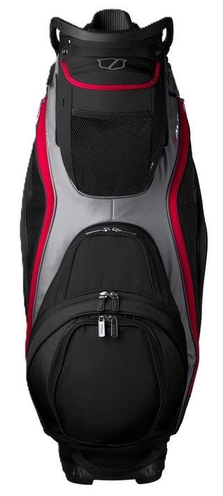 Wilson Alpine Dry Cartbag, schwarz/grau/rot