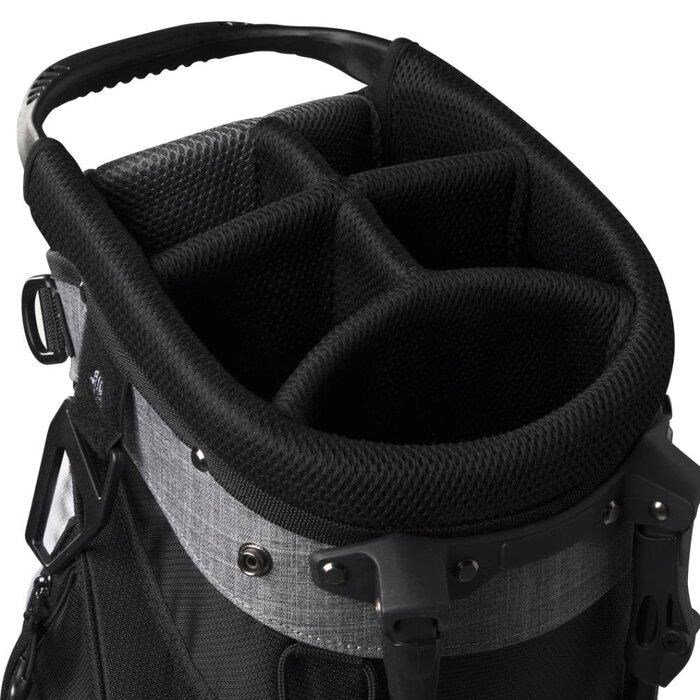 Wilson Feather Standbag, schwarz/grau/weiss