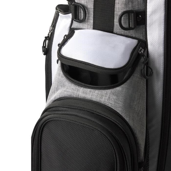 Wilson Feather Standbag, schwarz/grau/weiss