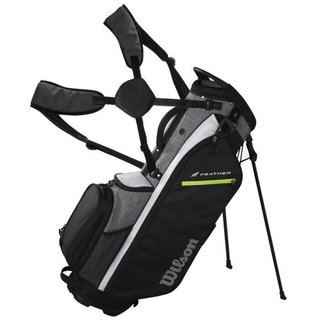 Wilson Feather Standbag, schwarz/grau/weiss
