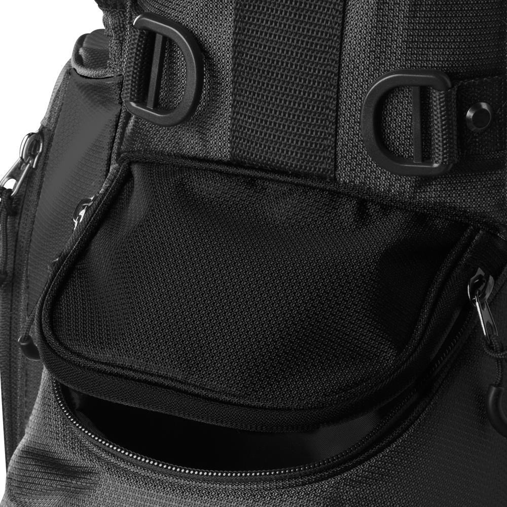 Wilson Feather Standbag, dunkelblau/weiss
