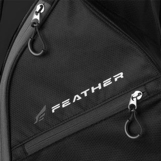Wilson Feather Standbag, dunkelblau/weiss