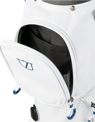 Wilson Talus 5 Stand Bag, Weiß/Rot/Blau