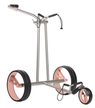 JuCad Phantom Titan Rosé eX 3.0 Elektro-Trolley, rosé