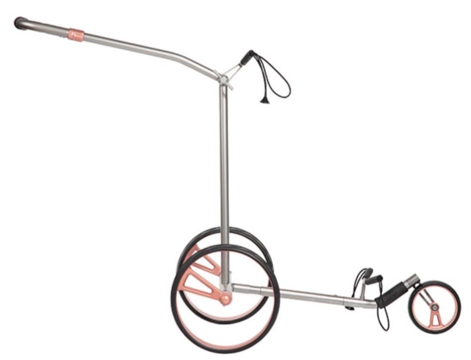 JuCad Phantom Titan Rosé eX 3.0 Elektro-Trolley, rosé