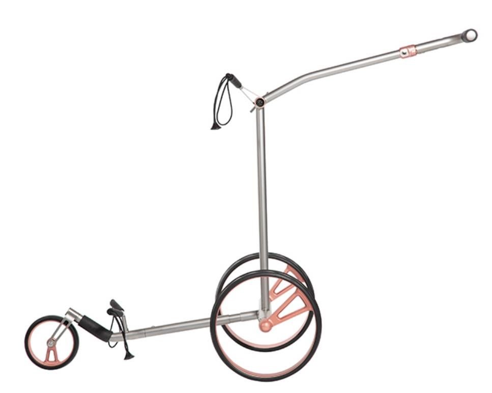 JuCad Phantom Titan Rosé eX 3.0 Elektro-Trolley, rosé