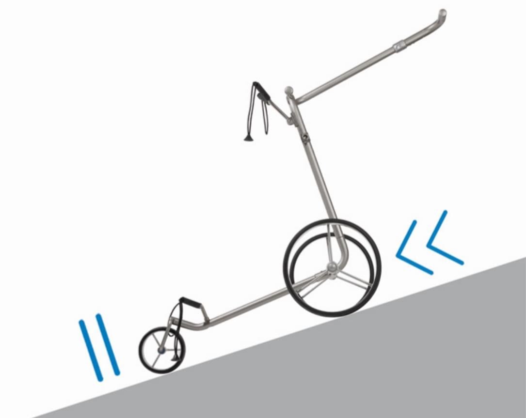 JuCad Phantom Titan Rosé eX 3.0 Elektro-Trolley, rosé