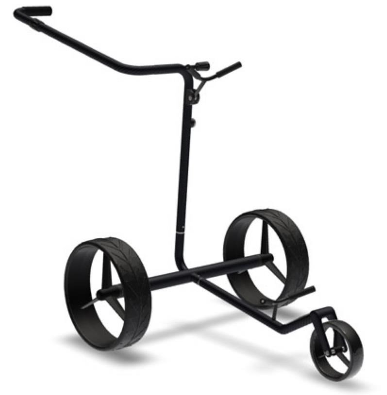 JuCad Phantom Titan Black on Black 3.0 Elektro-Trolley, titanium