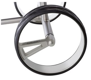 JuCad Phantom Titan 3.0 elektrischer Trolley + Tragetasche, titanium