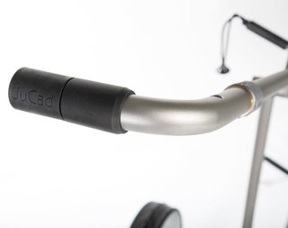 JuCad Phantom Titan 3.0 elektrischer Trolley + Tragetasche, titanium