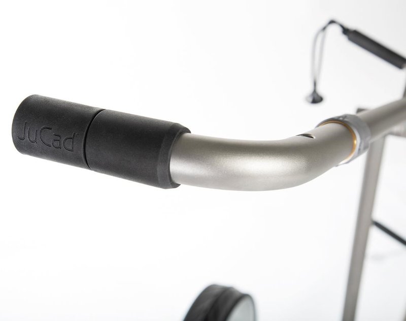 JuCad Phantom Titan 3.0 elektrischer Trolley + Tragetasche, titanium