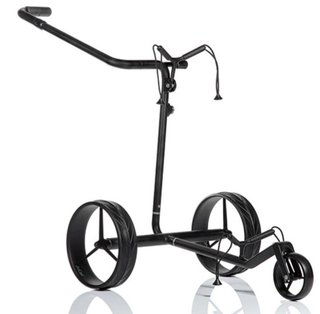 JuCad Carbon Travel Nero SV 3.0 elektrischer Trolley, schwarz