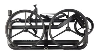 JuCad Carbon Travel Nero SV 3.0 elektrischer Trolley, schwarz