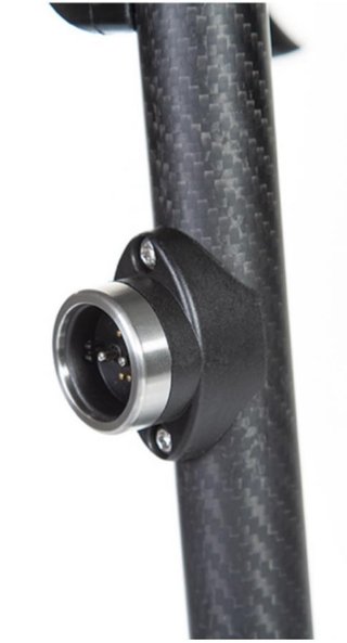 JuCad Carbon Travel Nero SV 3.0 elektrischer Trolley, schwarz