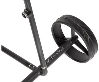 JuCad Carbon Travel Nero SV 3.0 elektrischer Trolley, schwarz