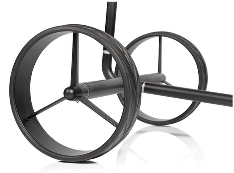 JuCad Carbon Travel Nero SV 3.0 elektrischer Trolley, schwarz