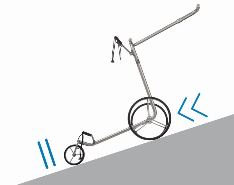 JuCad Carbon Travel Nero SV 3.0 elektrischer Trolley, schwarz